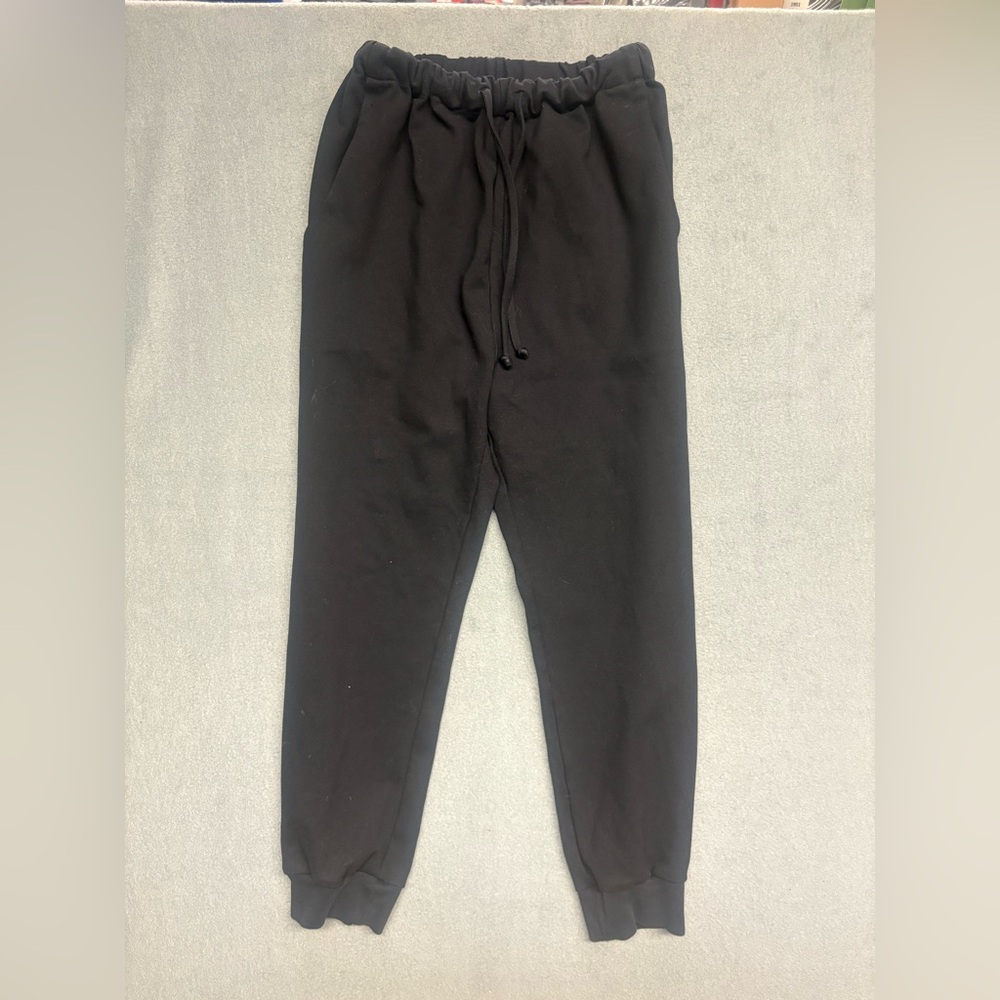 Simone Rocha Women’s Pants, Sz Small, Black Jersey